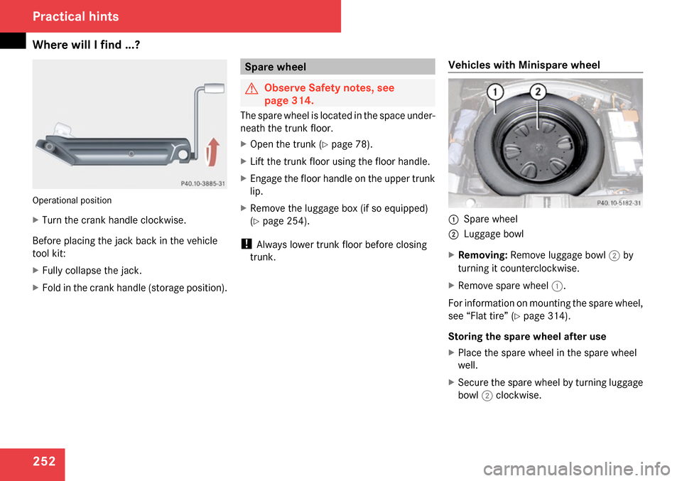 MERCEDES-BENZ CLS63AMG 2009 W219 Owners Manual 