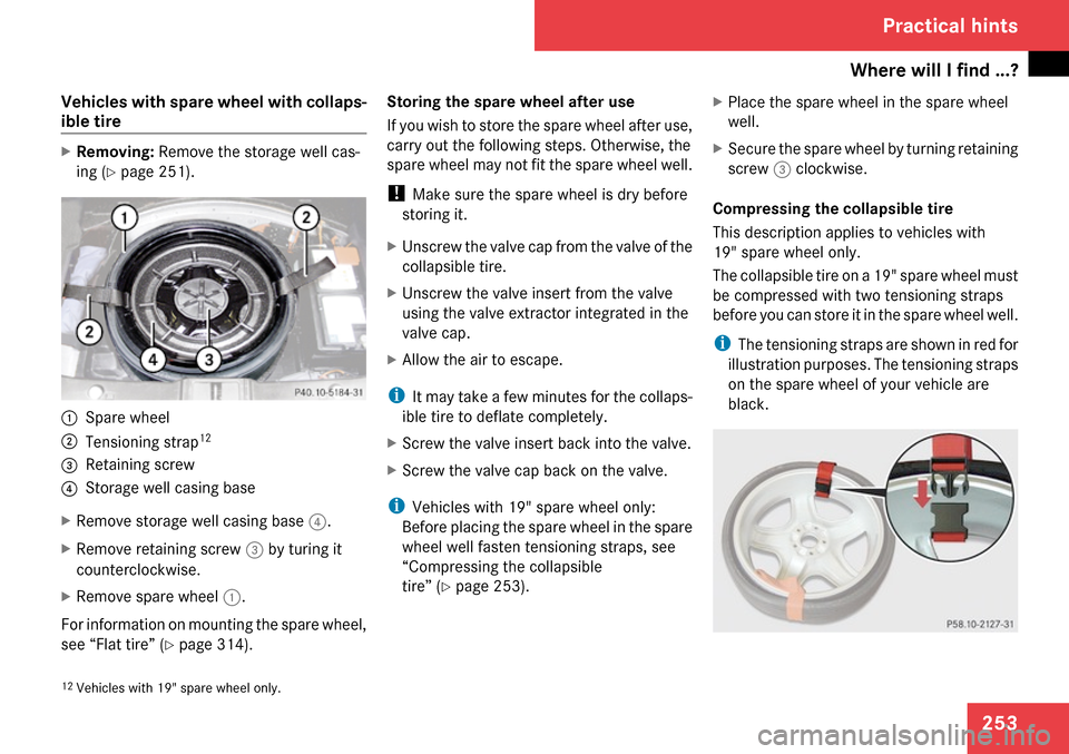 MERCEDES-BENZ CLS63AMG 2009 W219 Owners Manual 