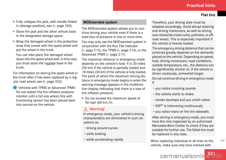 MERCEDES-BENZ CLS63AMG 2009 W219 Owners Manual 
