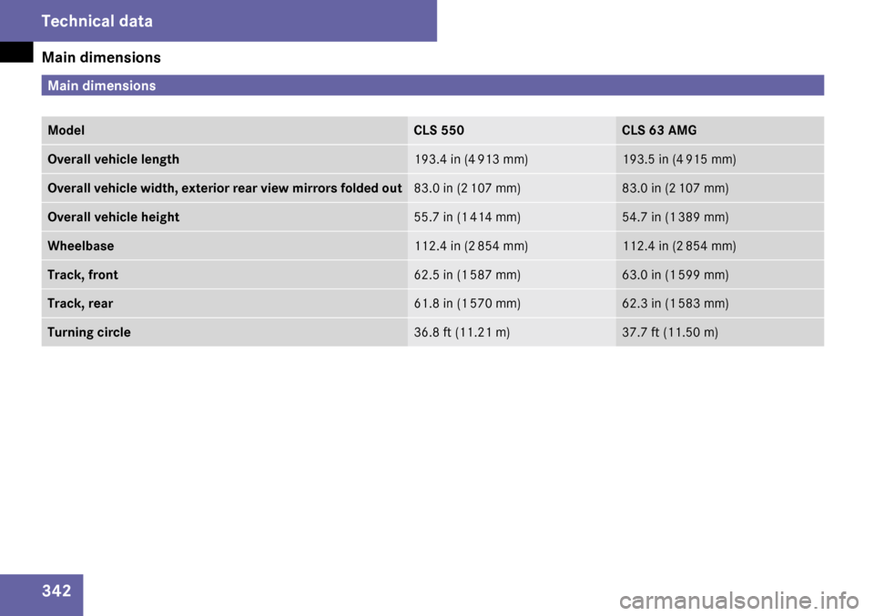 MERCEDES-BENZ CLS63AMG 2009 W219 Owners Manual 