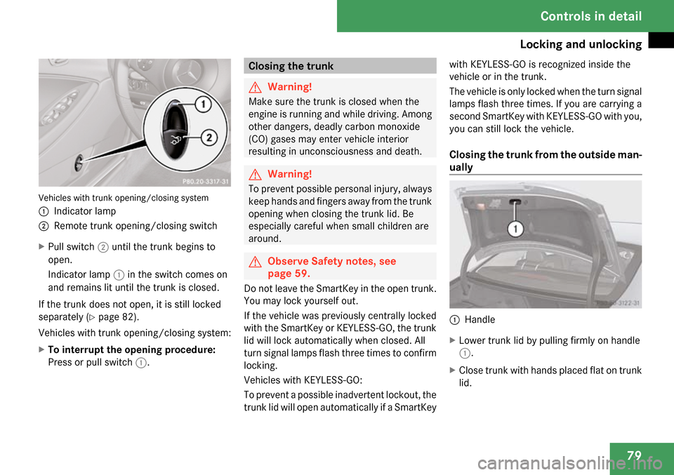 MERCEDES-BENZ CLS63AMG 2009 W219 Owners Manual 