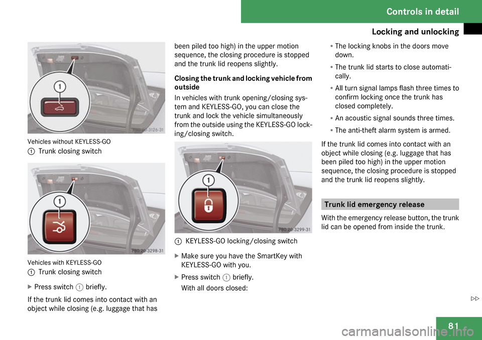 MERCEDES-BENZ CLS63AMG 2009 W219 Owners Manual 