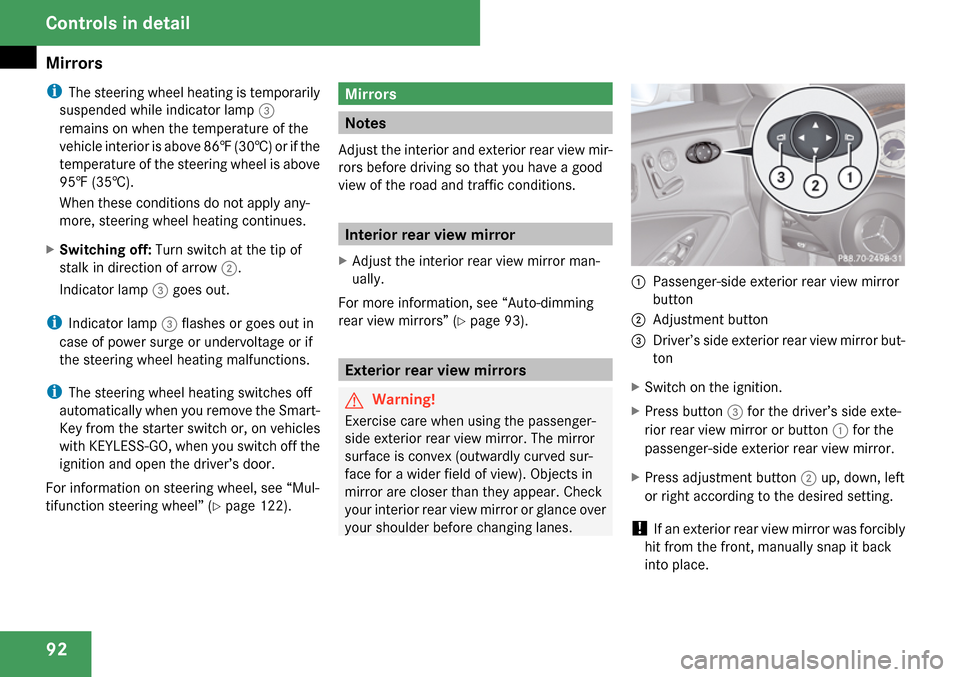 MERCEDES-BENZ CLS63AMG 2009 W219 Owners Manual 