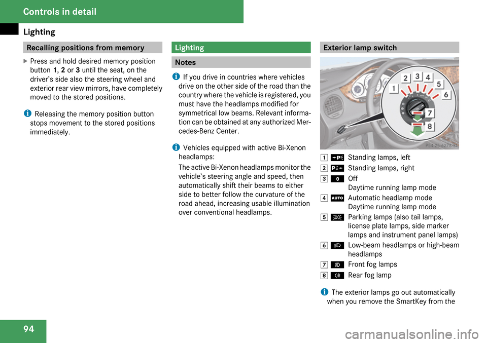MERCEDES-BENZ CLS63AMG 2009 W219 Owners Manual 