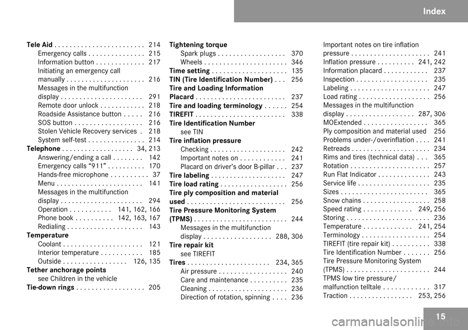 MERCEDES-BENZ CLK63AMG 2009 C208 Owners Manual 