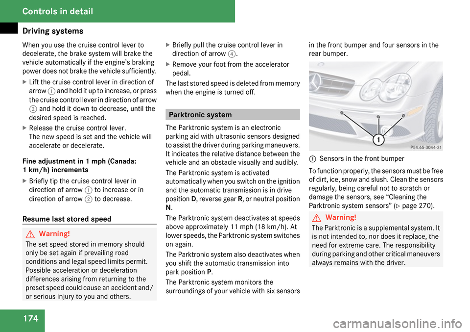 MERCEDES-BENZ CLK63AMG 2009 C208 Owners Manual 