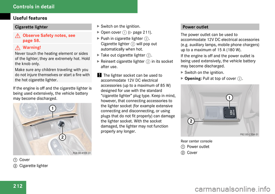 MERCEDES-BENZ CLK63AMG 2009 C208 Owners Manual 