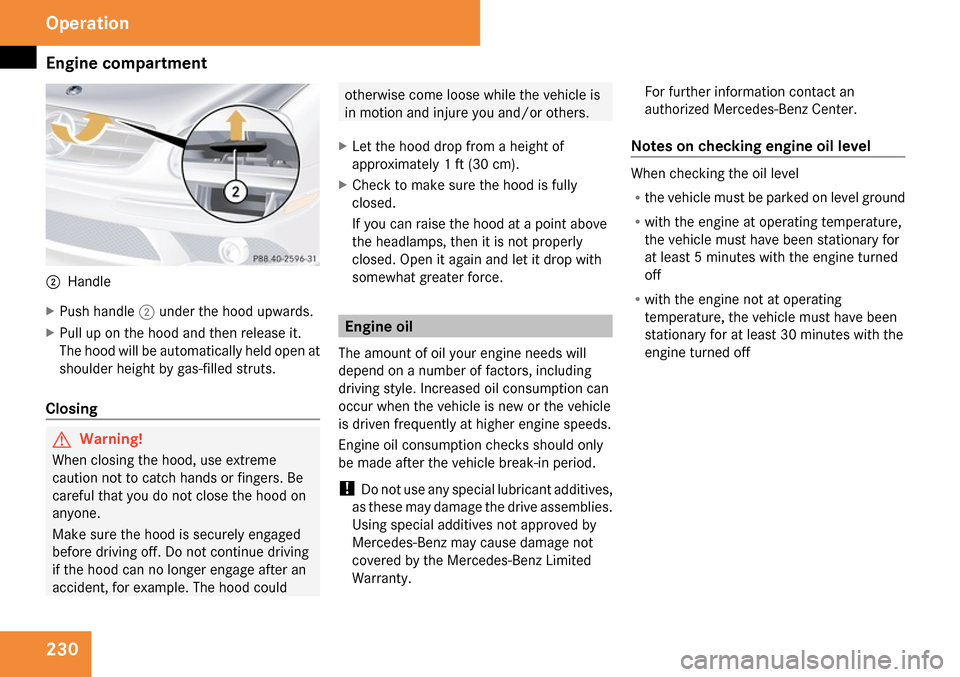 MERCEDES-BENZ CLK63AMG 2009 C208 Owners Manual 