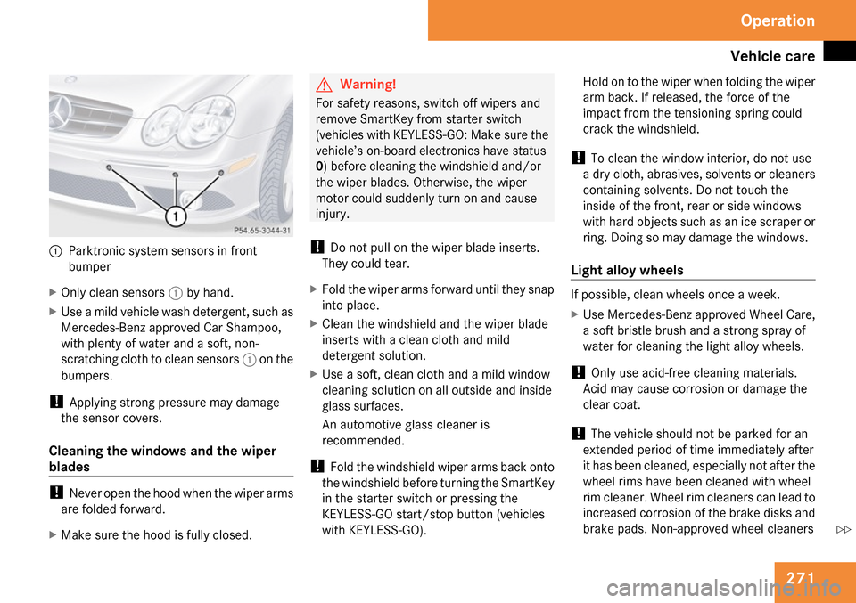 MERCEDES-BENZ CLK63AMG 2009 C208 Owners Manual 