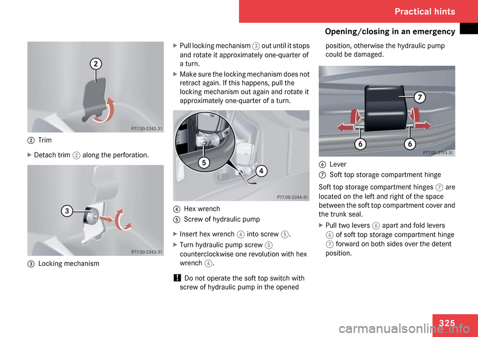 MERCEDES-BENZ CLK63AMG 2009 C208 Owners Manual 