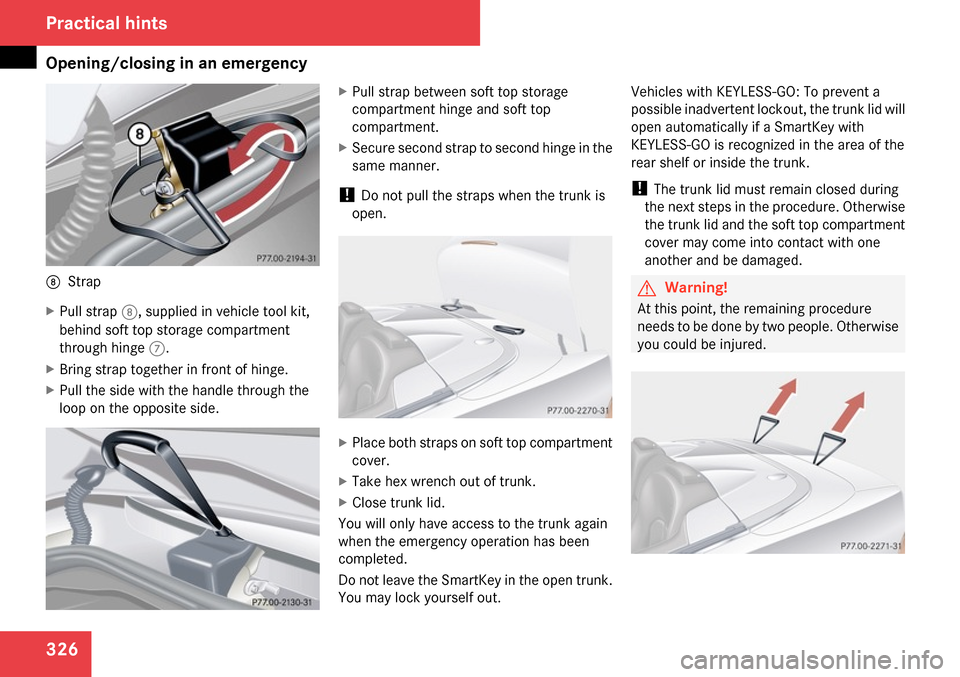 MERCEDES-BENZ CLK63AMG 2009 C208 Owners Manual 