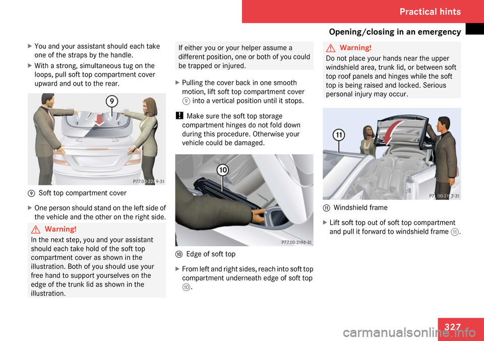 MERCEDES-BENZ CLK63AMG 2009 C208 Owners Manual 