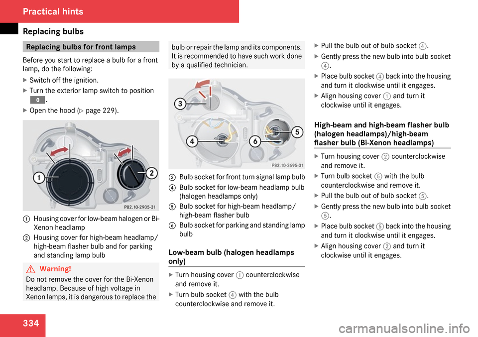 MERCEDES-BENZ CLK63AMG 2009 C208 Owners Manual 