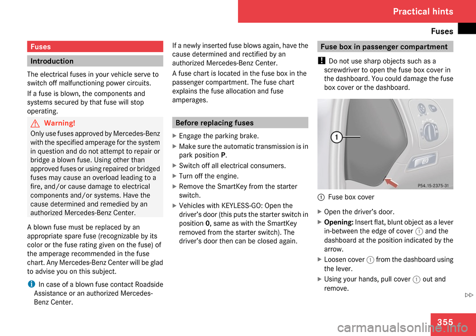 MERCEDES-BENZ CLK63AMG 2009 C208 Owners Manual 