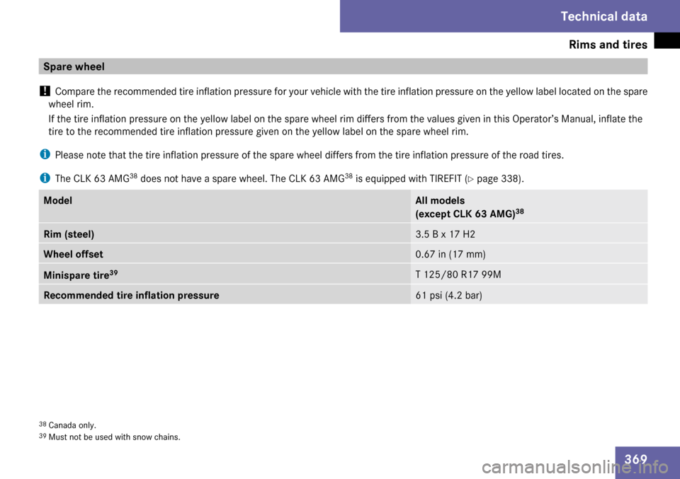 MERCEDES-BENZ CLK63AMG 2009 C208 Owners Manual 