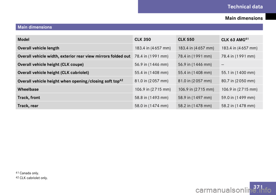 MERCEDES-BENZ CLK63AMG 2009 C208 Owners Manual 
