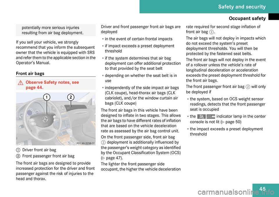 MERCEDES-BENZ CLK63AMG 2009 C208 Owners Manual 