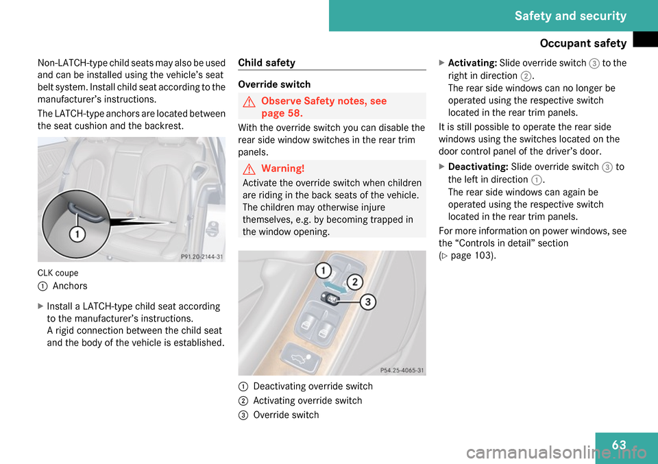 MERCEDES-BENZ CLK63AMG 2009 C208 Owners Manual 