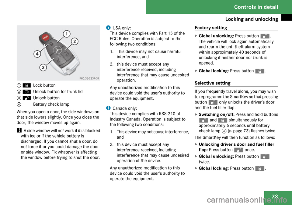 MERCEDES-BENZ CLK63AMG 2009 C208 Owners Manual 