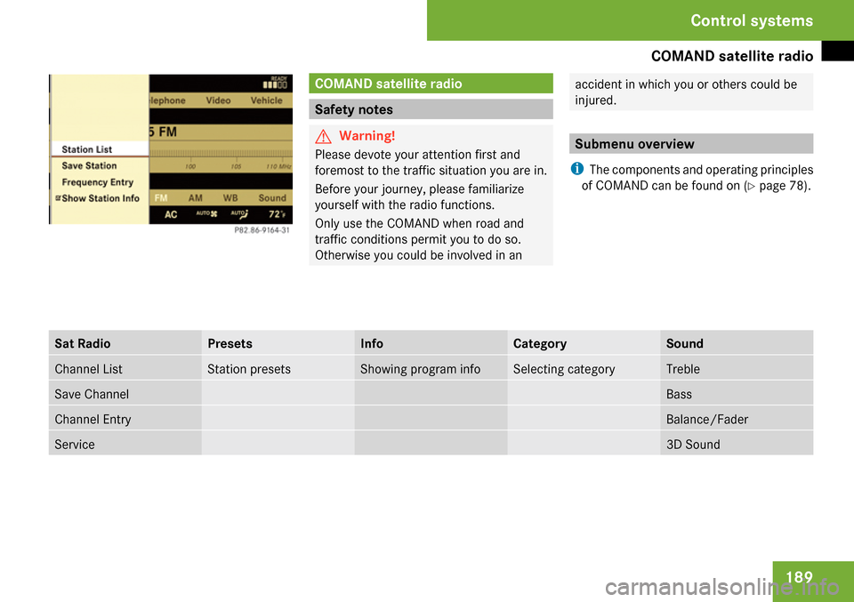 MERCEDES-BENZ CL65AMG 2009 C216 Owners Manual 