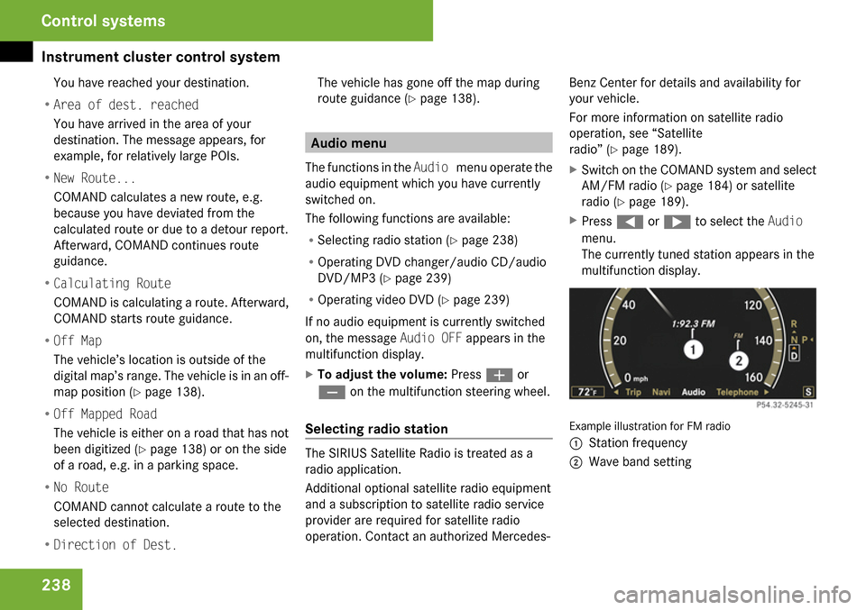 MERCEDES-BENZ CL65AMG 2009 C216 Owners Manual 