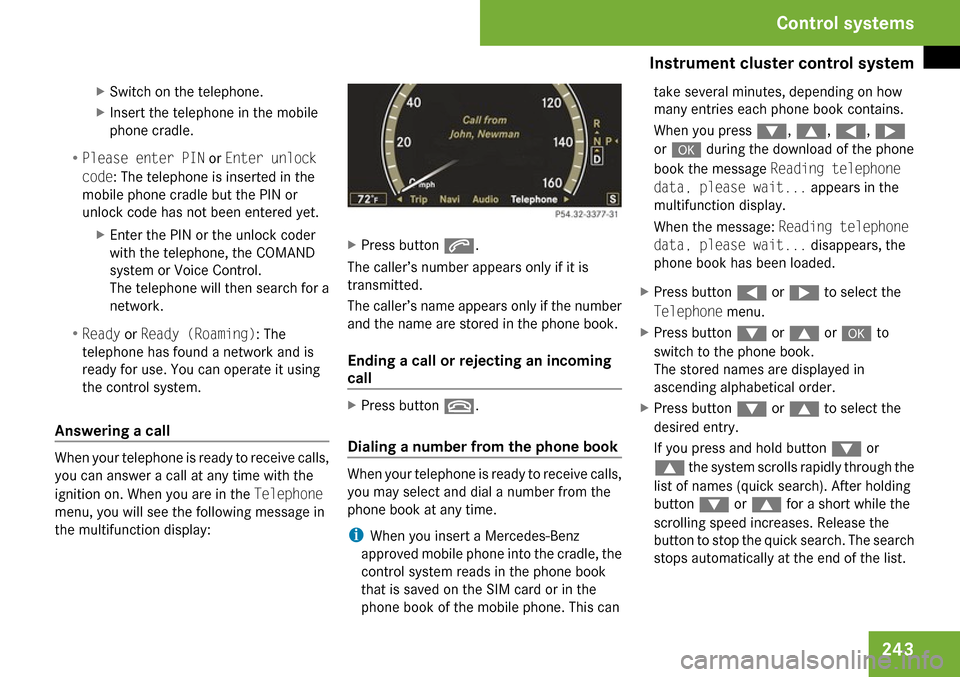MERCEDES-BENZ CL65AMG 2009 C216 Owners Manual 