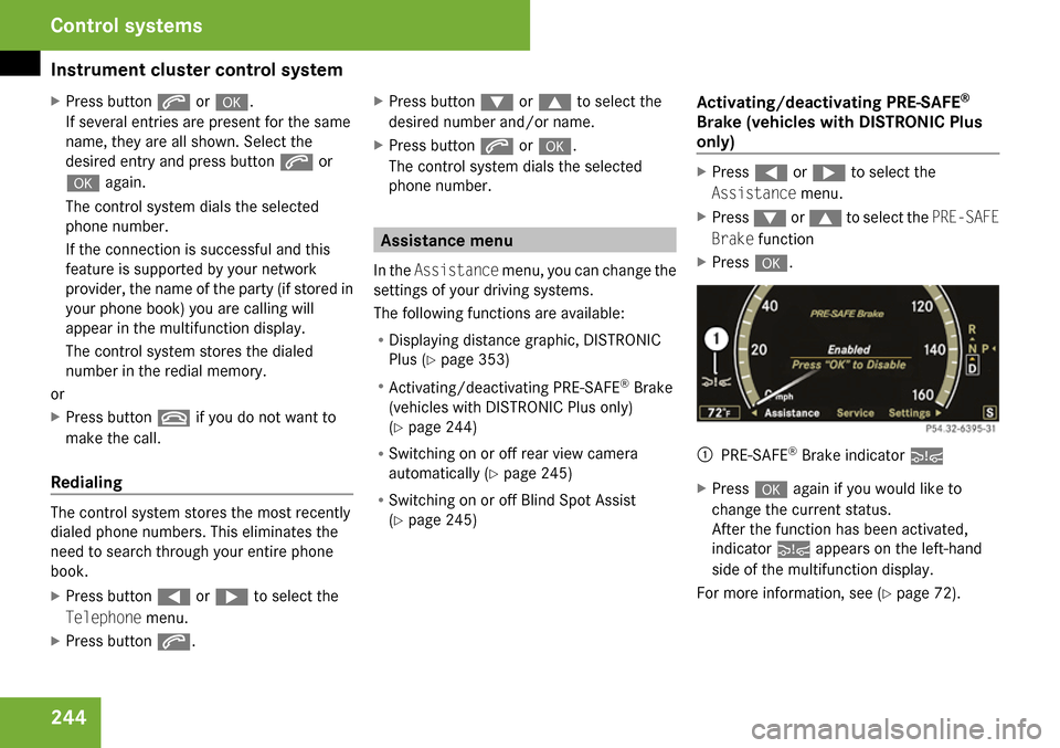 MERCEDES-BENZ CL65AMG 2009 C216 Owners Manual 