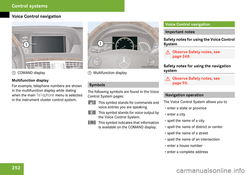 MERCEDES-BENZ CL65AMG 2009 C216 Owners Manual 