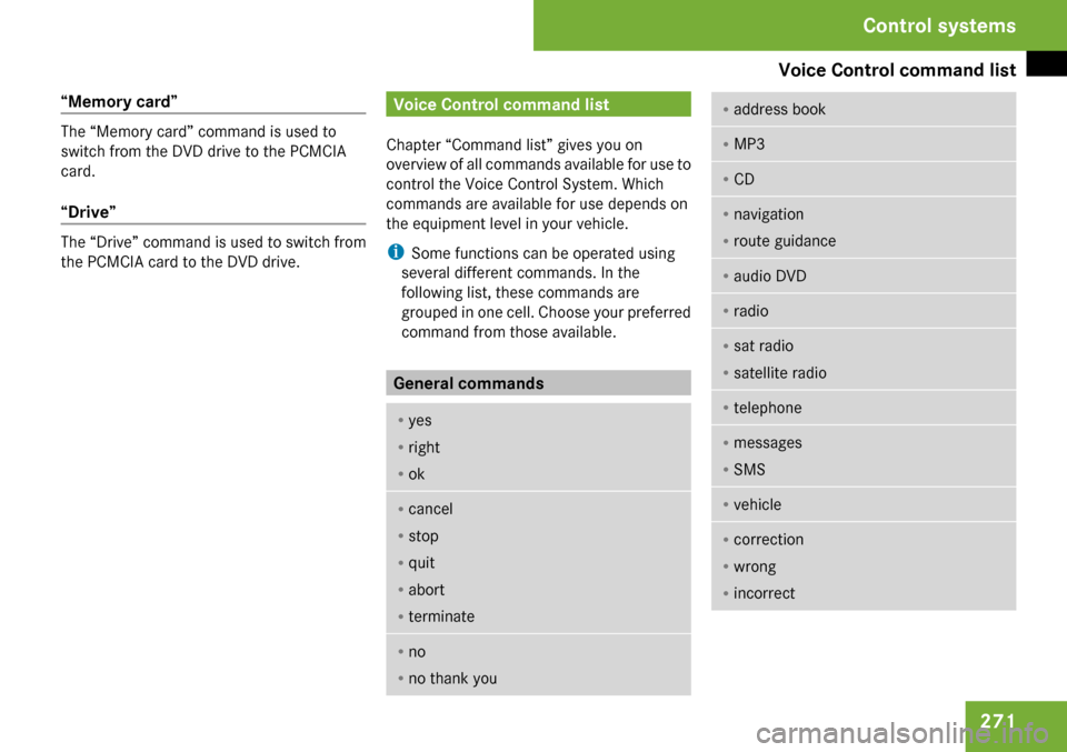 MERCEDES-BENZ CL65AMG 2009 C216 Owners Manual 