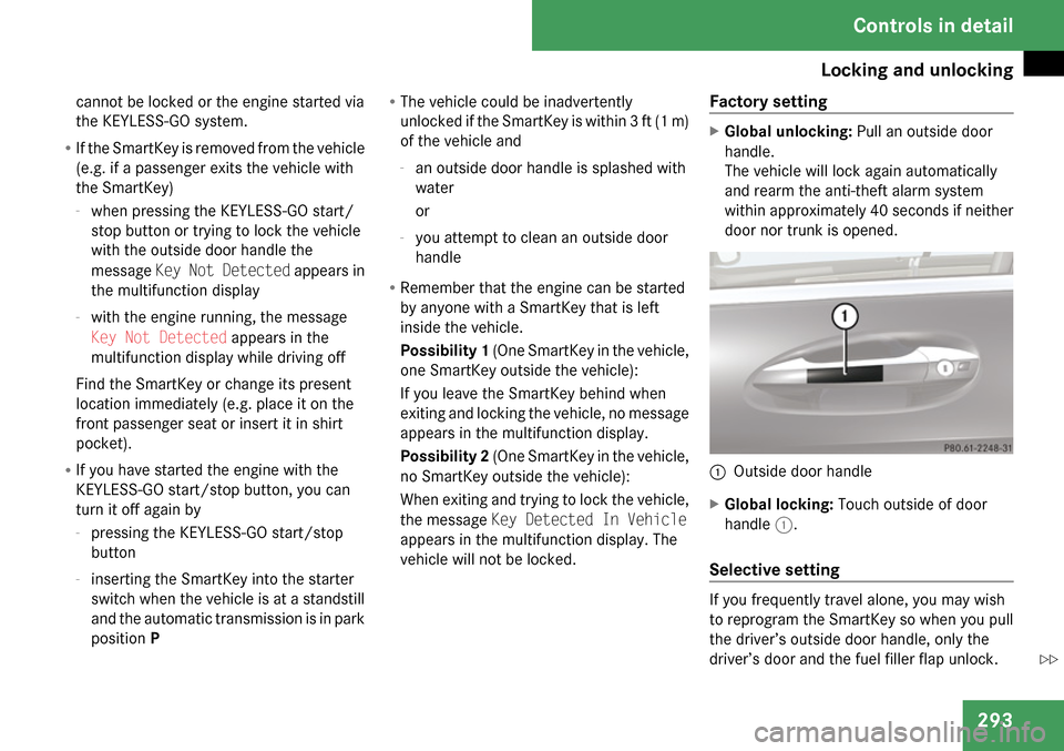 MERCEDES-BENZ CL65AMG 2009 C216 Owners Manual 