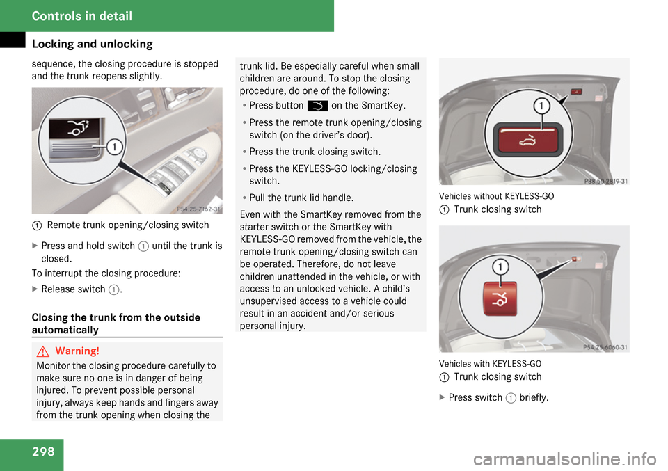 MERCEDES-BENZ CL65AMG 2009 C216 Owners Manual 