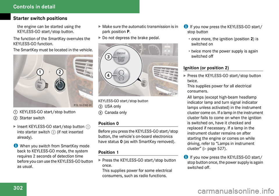 MERCEDES-BENZ CL65AMG 2009 C216 Owners Manual 