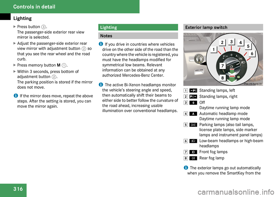 MERCEDES-BENZ CL65AMG 2009 C216 Owners Manual 