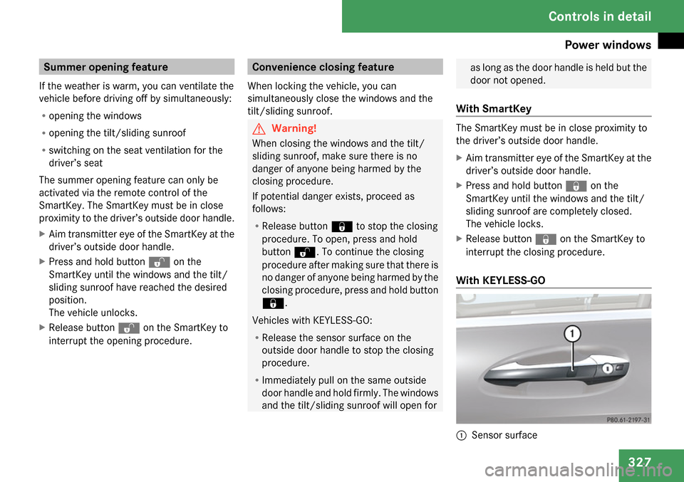 MERCEDES-BENZ CL65AMG 2009 C216 Owners Manual 