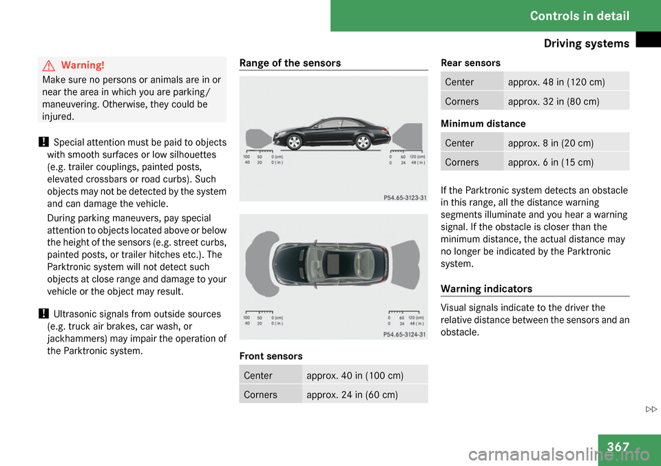MERCEDES-BENZ CL65AMG 2009 C216 Owners Manual 