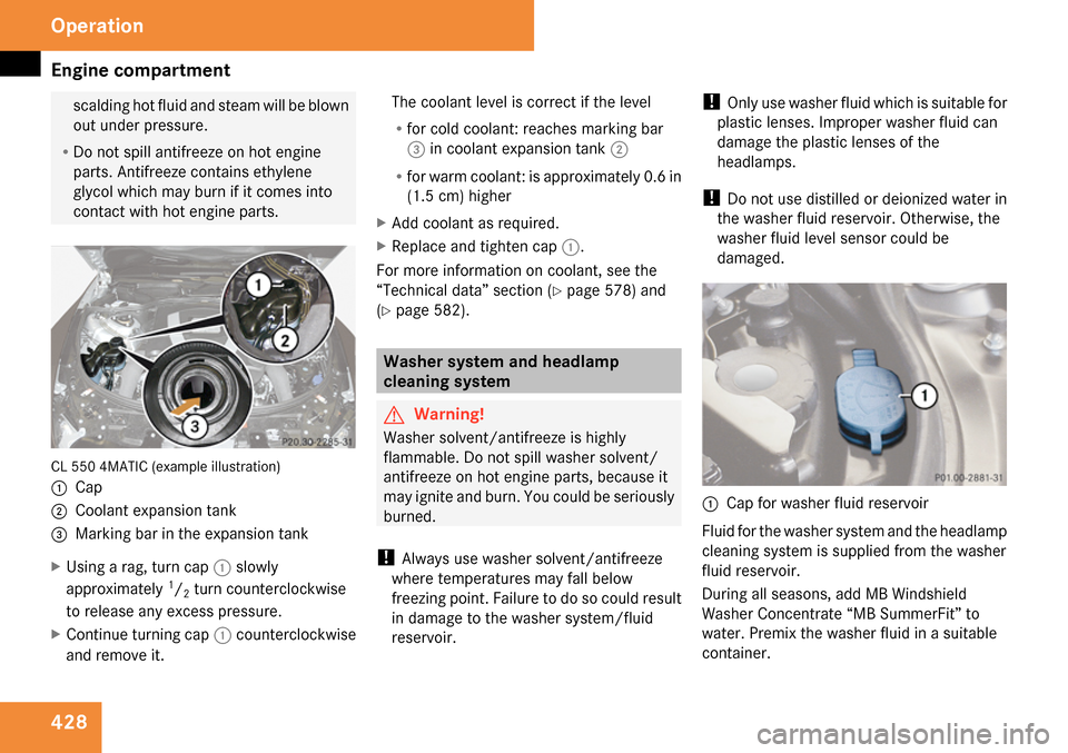 MERCEDES-BENZ CL65AMG 2009 C216 Owners Manual 