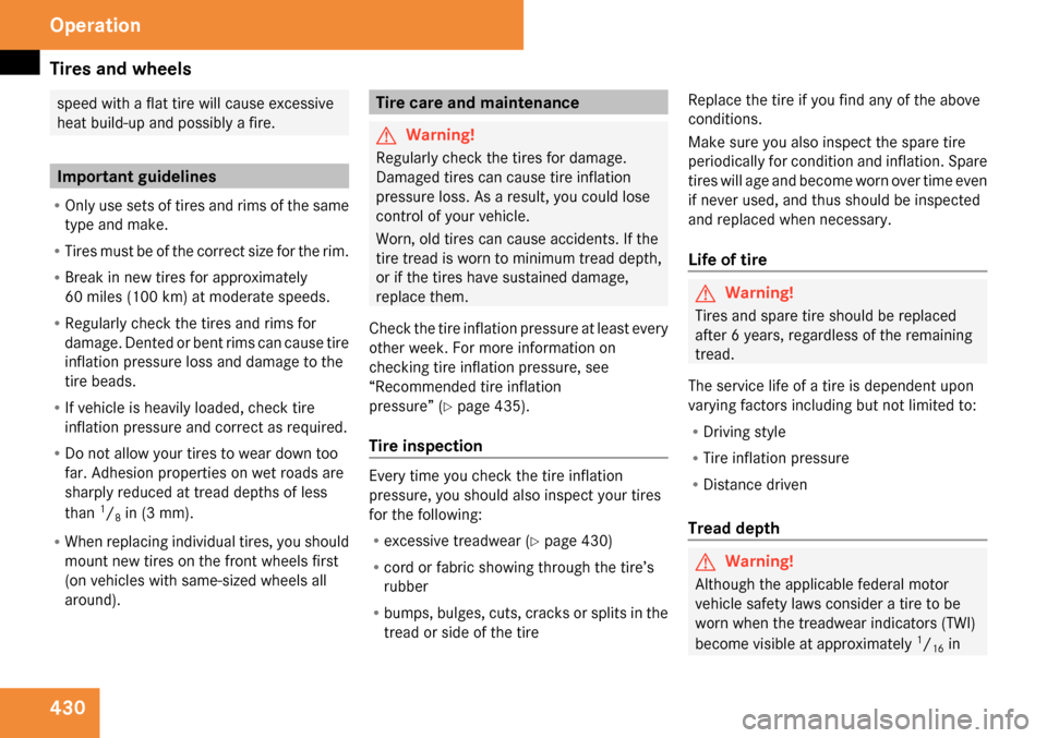 MERCEDES-BENZ CL65AMG 2009 C216 Owners Manual 