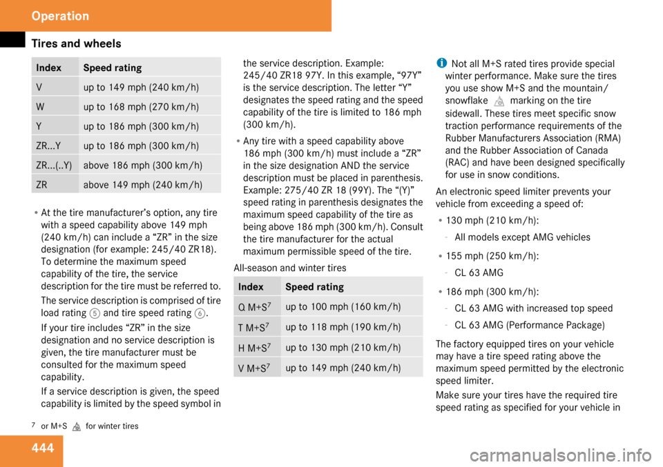 MERCEDES-BENZ CL65AMG 2009 C216 Owners Manual 