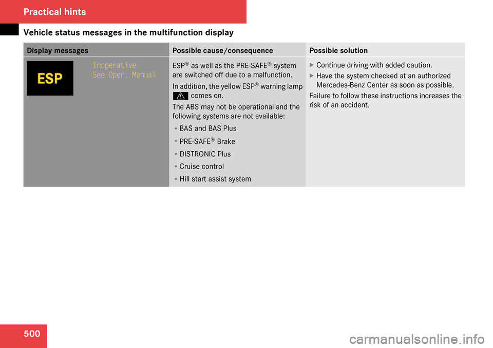 MERCEDES-BENZ CL65AMG 2009 C216 Owners Manual 