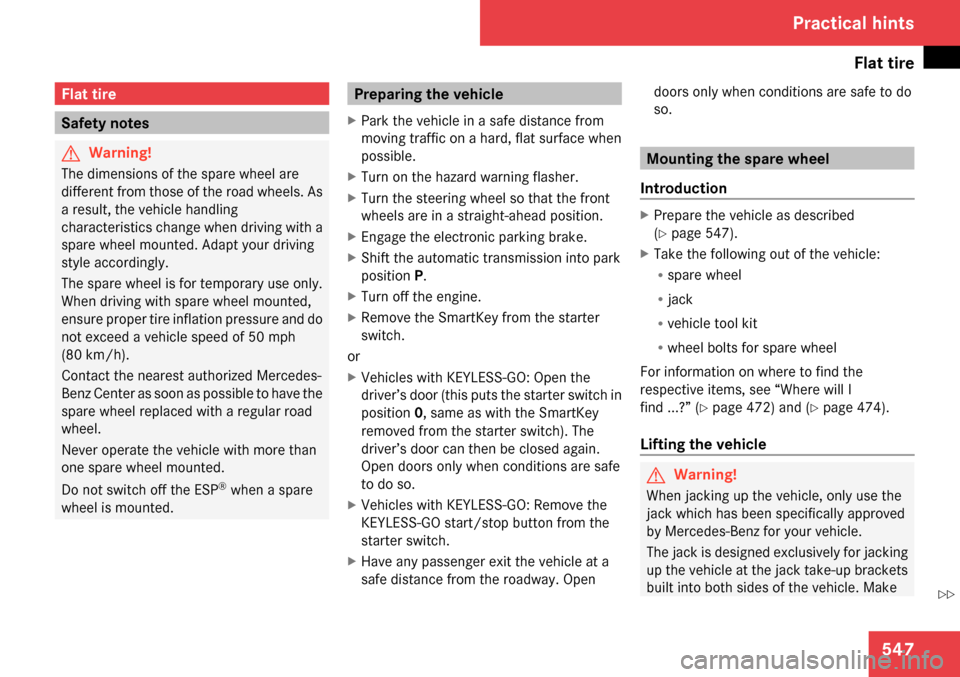 MERCEDES-BENZ CL65AMG 2009 C216 Owners Manual 