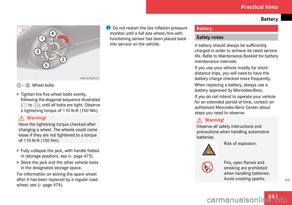 MERCEDES-BENZ CL65AMG 2009 C216 Owners Manual 