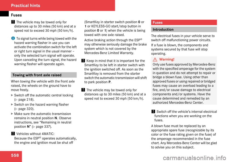 MERCEDES-BENZ CL65AMG 2009 C216 Owners Manual 