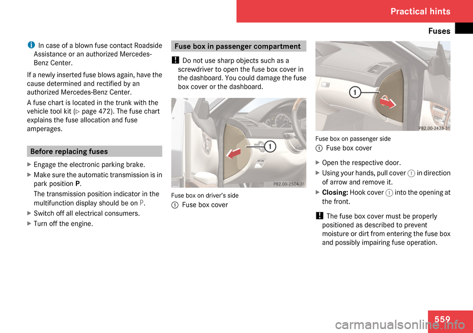 MERCEDES-BENZ CL65AMG 2009 C216 Owners Manual 