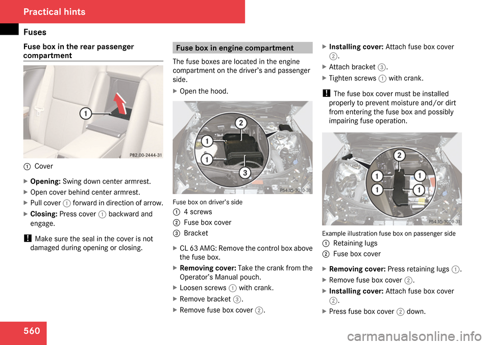 MERCEDES-BENZ CL65AMG 2009 C216 Owners Manual 