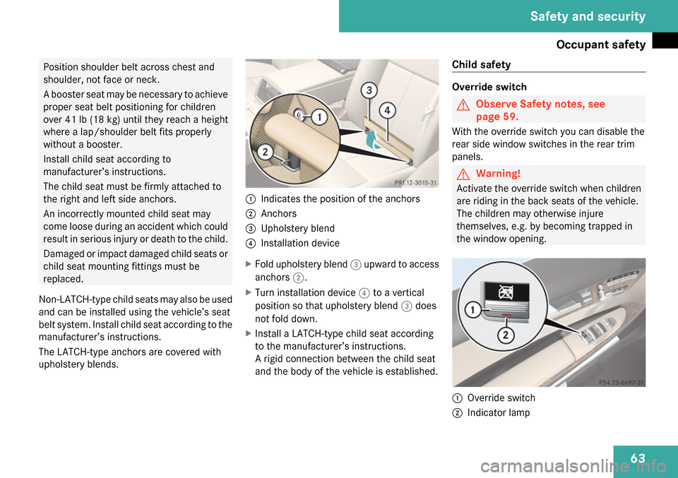MERCEDES-BENZ CL65AMG 2009 C216 Owners Manual 