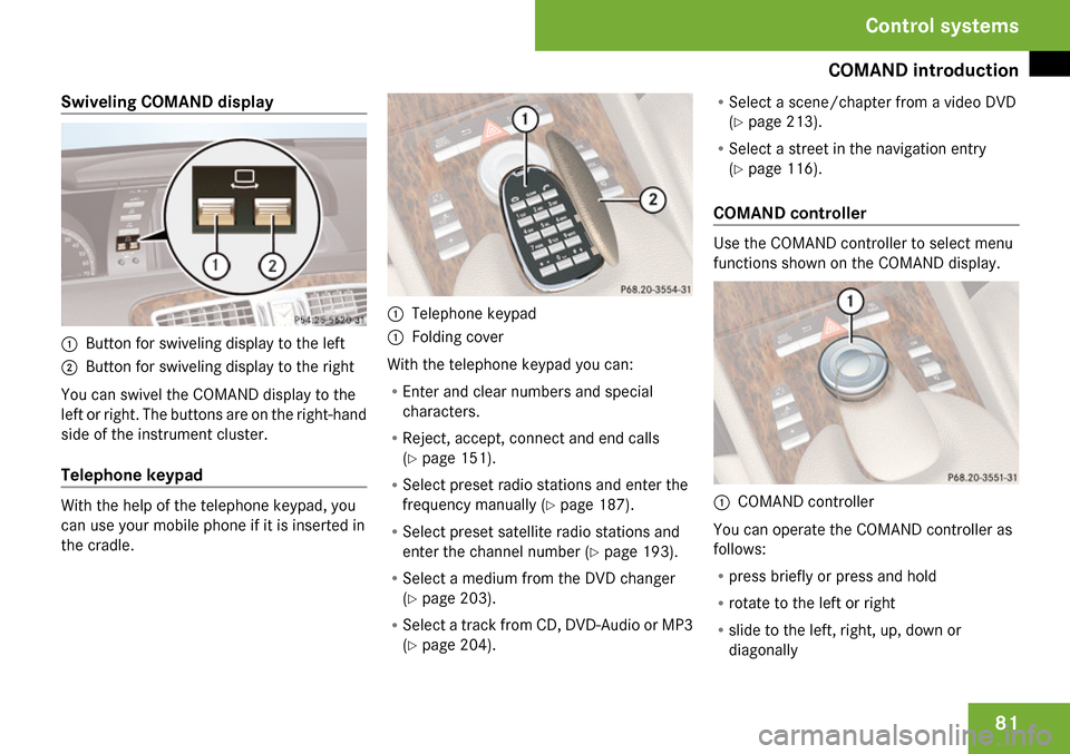 MERCEDES-BENZ CL65AMG 2009 C216 Owners Manual 