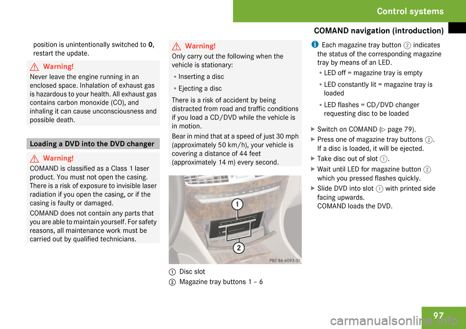 MERCEDES-BENZ CL65AMG 2009 C216 Owners Manual 