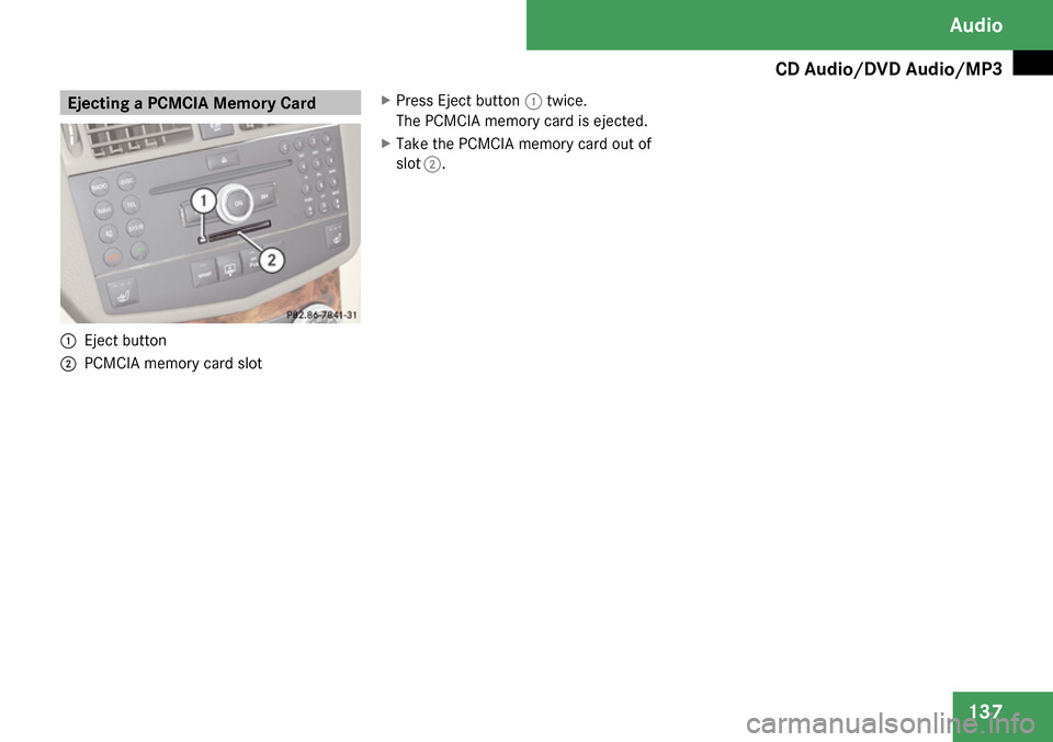 MERCEDES-BENZ C-Class 2009 W204 Comand Manual 