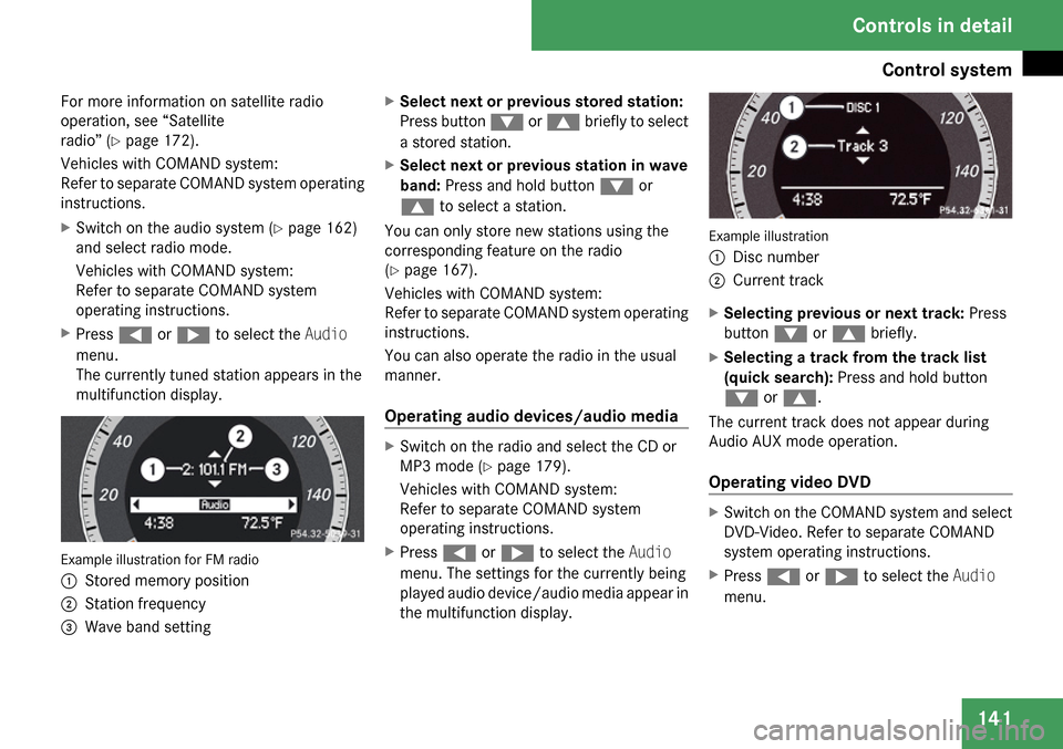 MERCEDES-BENZ C300 4MATIC 2009 W204 Owners Manual 