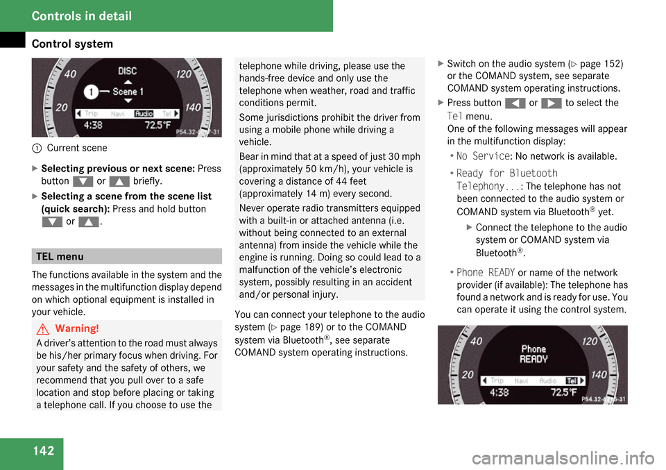 MERCEDES-BENZ C300 4MATIC 2009 W204 Owners Manual 